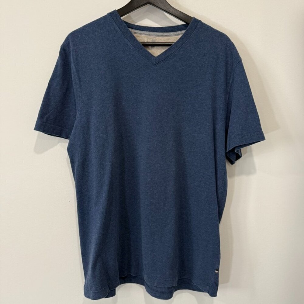 Black Brown 1826 Blue Short Sleeve Tee 100% Cotton Size M